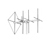 Maco Shooting Star Basisantenne Met 8 Elementen